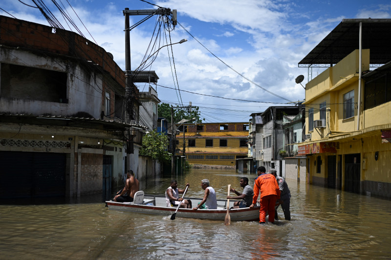 Sobe Para O N Mero De Mortos Pelo Temporal No Rio De Janeiro