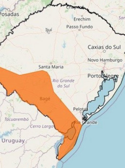 Inmet Emite Alerta Para Temporais Em Todo O Estado