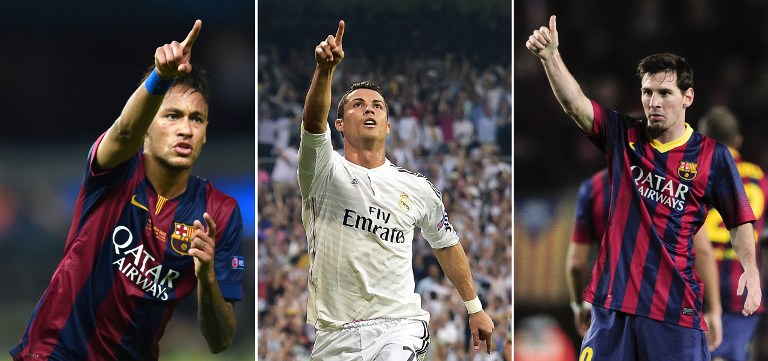 Neymar, Messi e Cristiano Ronaldo são finalistas ao prêmio de melhor do  mundo