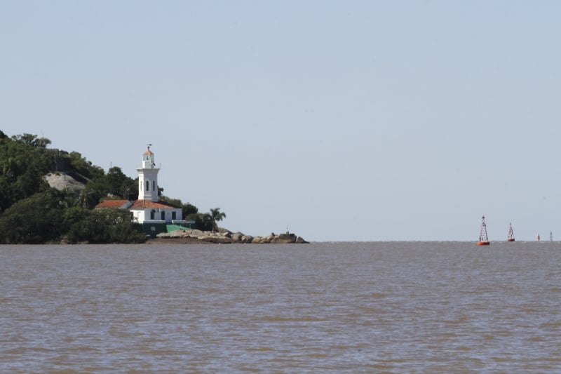 Rota liga Guaíba à Lagoa dos Patos
