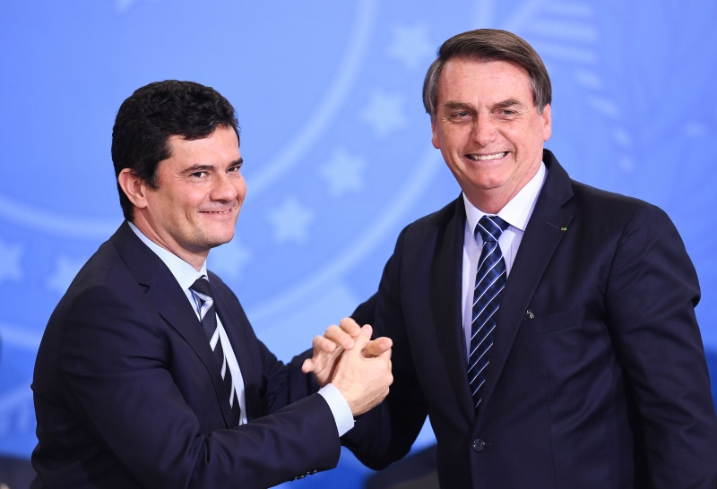 Politica Depois De Desgastes Sergio Moro E Jair Bolsonaro Trocam Gentilezas