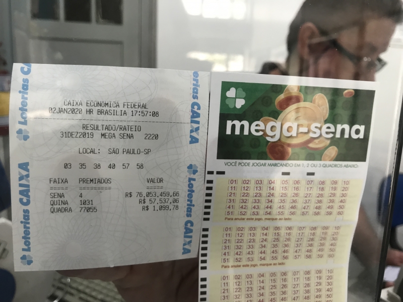 Mega-Sena sorteará neste sábado prêmio de R$ 10 milhões