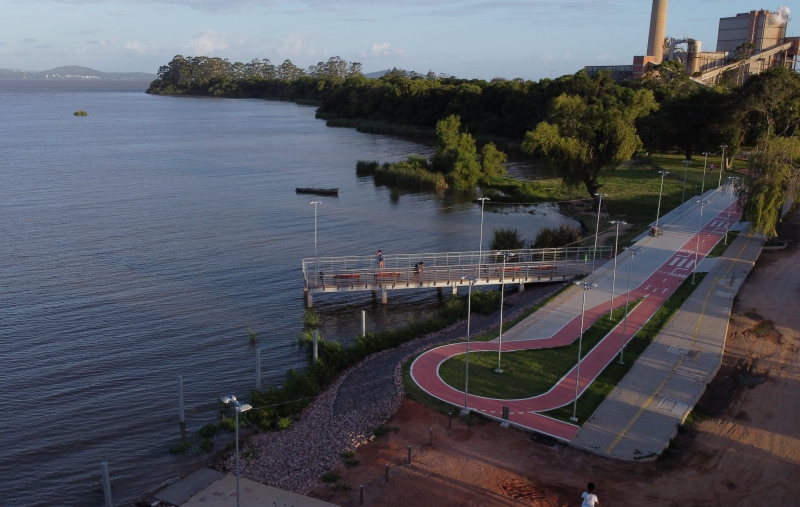 Lado B Da Orla Em Guaiba E Liberado Ao Publico Apos Revitalizacao Jornal Do Comercio