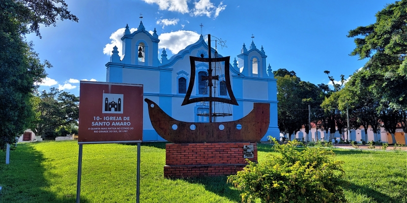 Igreja Matriz de Santo Amaro do Sul-RS