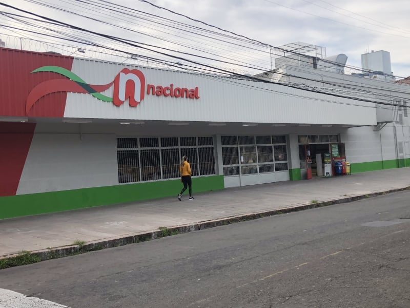 No Rio Grande do Sul, são 39 lojas Nacional, entre elas a do bairro Santana, em Porto Alegre