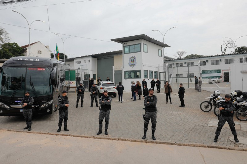 O Nugesp tem espaço para 708 pessoas detidas que aguardam vaga em estabelecimentos prisionais