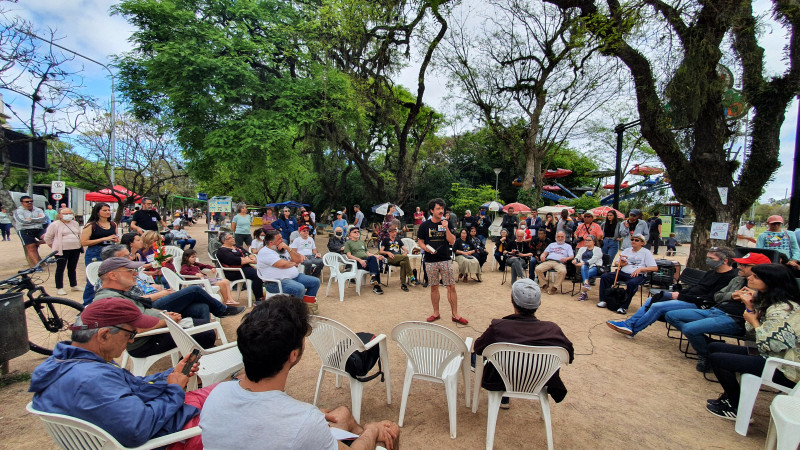 Manifestações a favor do caráter público do Parque da Redenção têm sido realizadas nos últimos dias