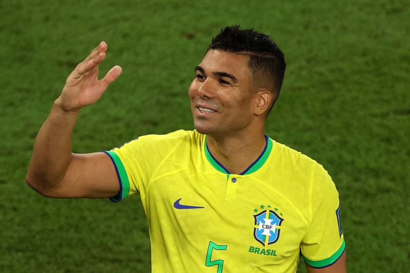 Casemiro vive mau momento no Manchester United e por isso ficou de fora