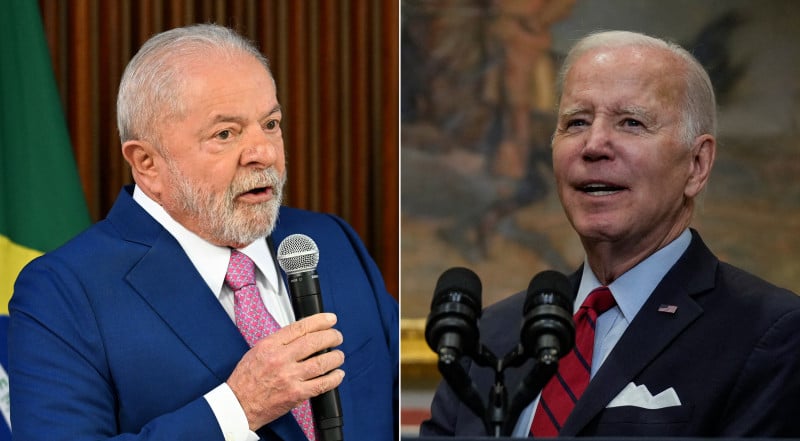 Líder petista se encontrará duas vezes com Joe Biden no próximo mês
