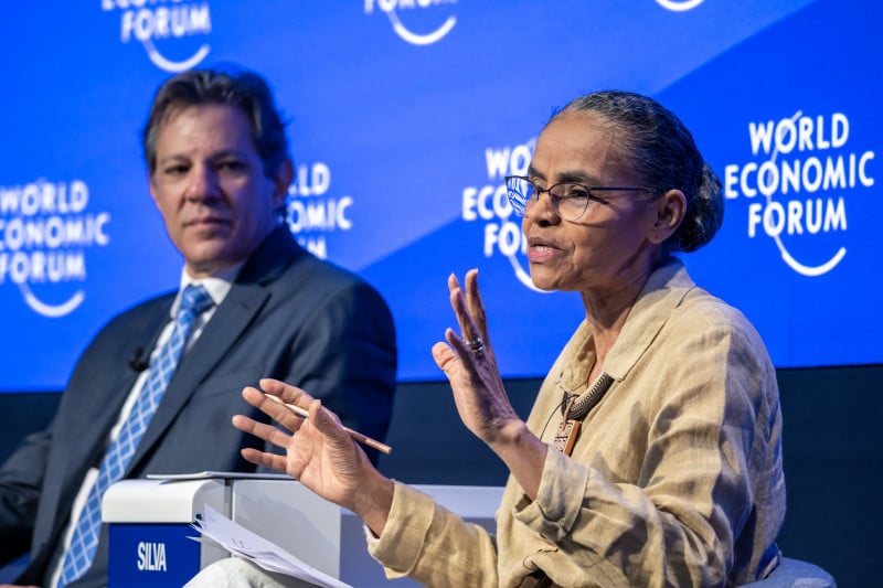 Ministra do Meio ambiente defendeu COP-30 no Brasil durante sua participação no Fórum Econômico de Davos