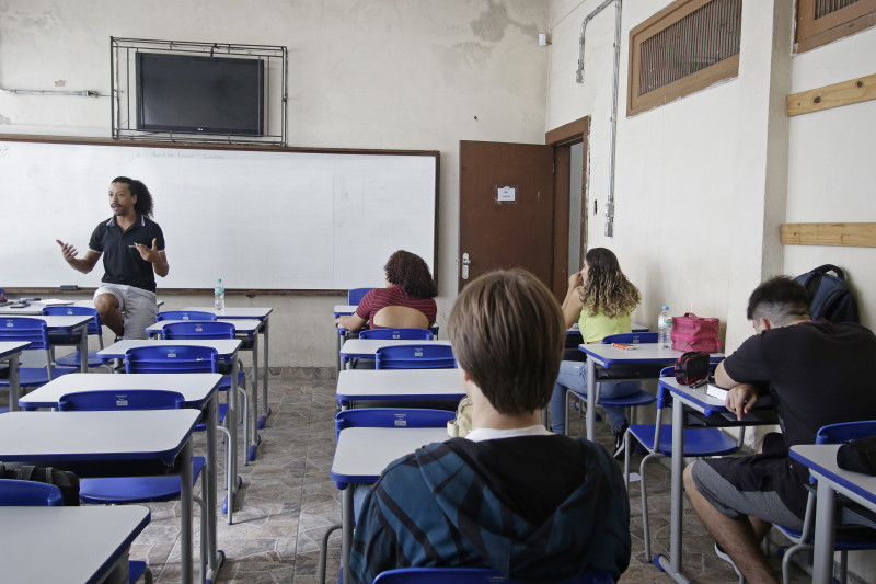 Clima é de otimismo no Colégio Estadual Protásio Alves, onde estudam cerca de 1,3 mil estudantes