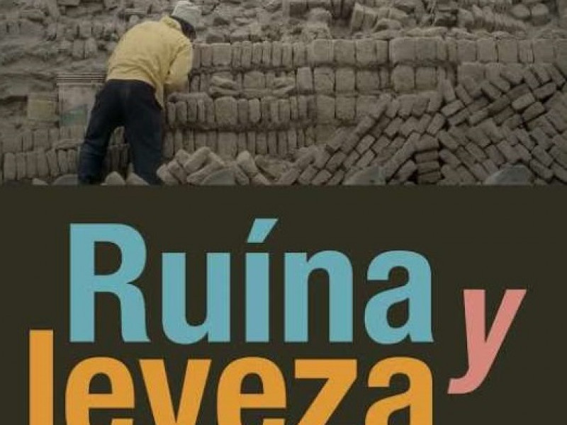 Detalhe da capa do livro 'Ruína y Leveza', de Julia Dantas