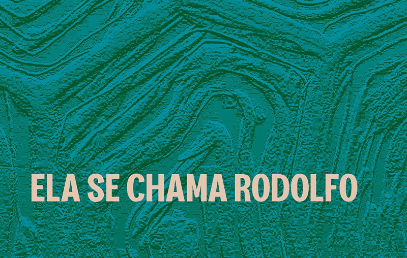 Detalhe da capa do livro 'Ela se chama Rodolfo', de Julia Dantas