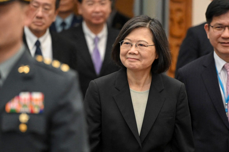 Presidente de Taiwan, Tsai Ing-wen, disse que não irá "ceder a pressões externas"