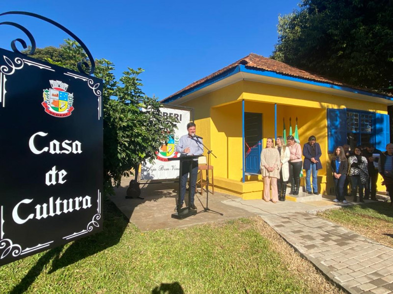 Casa De Cultura De Seberi Inaugurada Em Solenidade