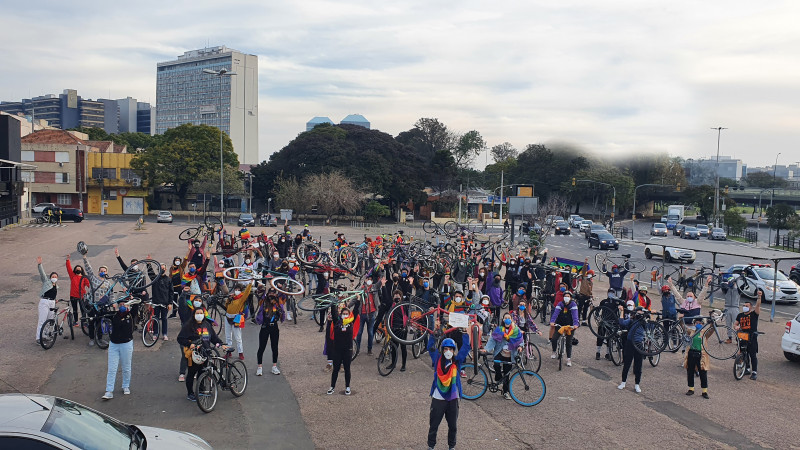 O pedal afirmativo &eacute; uma das iniciativas que a plataforma promove Foto: ARQUIVO PESSOAL/DIVULGA&Ccedil;&Atilde;O/JC