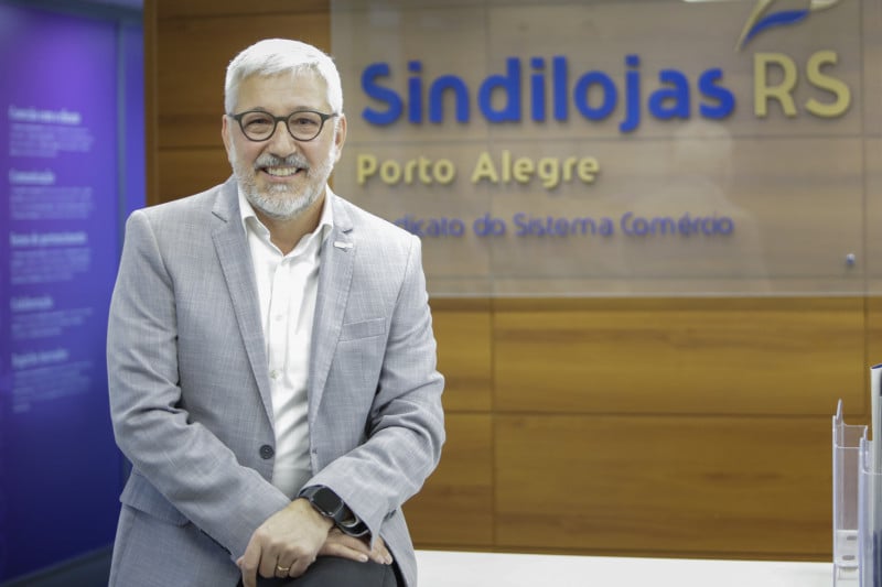 Arcione Piva, presidente do Sindilojas Porto Alegre