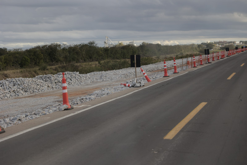 Trabalhos na rodovia estão divididos em nove segmentos 