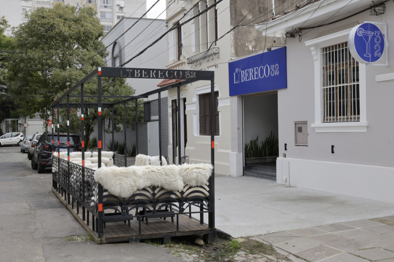 O bar est&aacute; localizado na rua Liberdade, n&ordm; 32, no bairro Rio Branco Foto: T&Acirc;NIA MEINERZ/JC