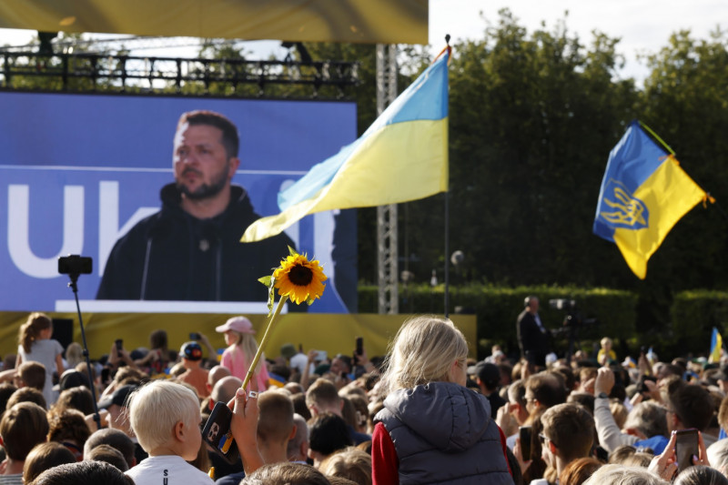 Zelensky afirma não haver disposição dos líderes para aceitar a Ucrânia na Otan