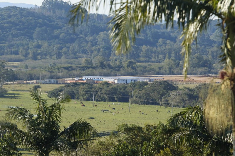 Vista da Fazenda, área de 426 hectares na Zona Sul de Porto Alegre