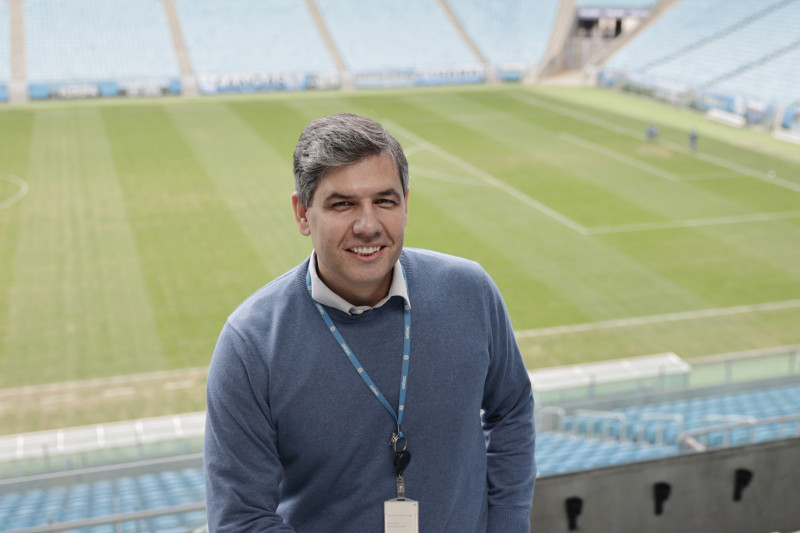 Álvaro Ramos Prange - Coordenador Geral Futebol Feminino do Grêmio Foto: TÂNIA MEINERZ/JC