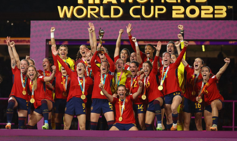 Seleção Espanhola conquistou o Mundial Feminino pela primeira vez