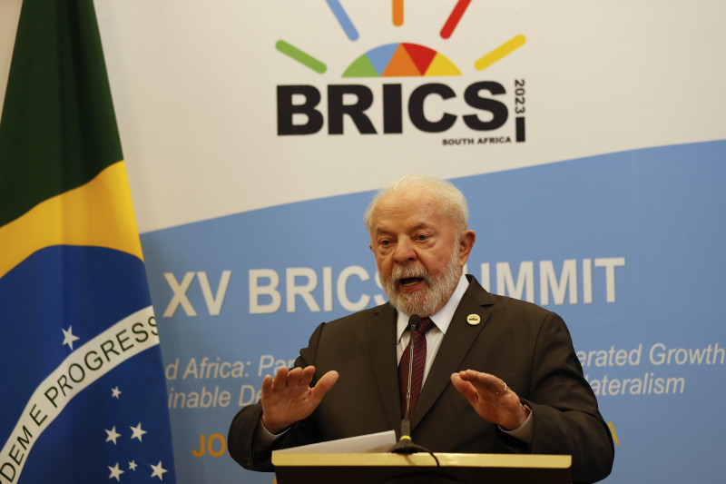 Nesta quinta-feira, o petista disse estar "profundamente impressionado com a maturidade do Brics