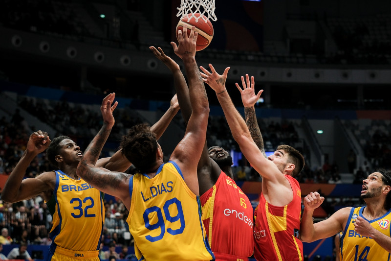 Basquete: Seleção luta contra a Espanha, mas perde a 1ª no Mundial