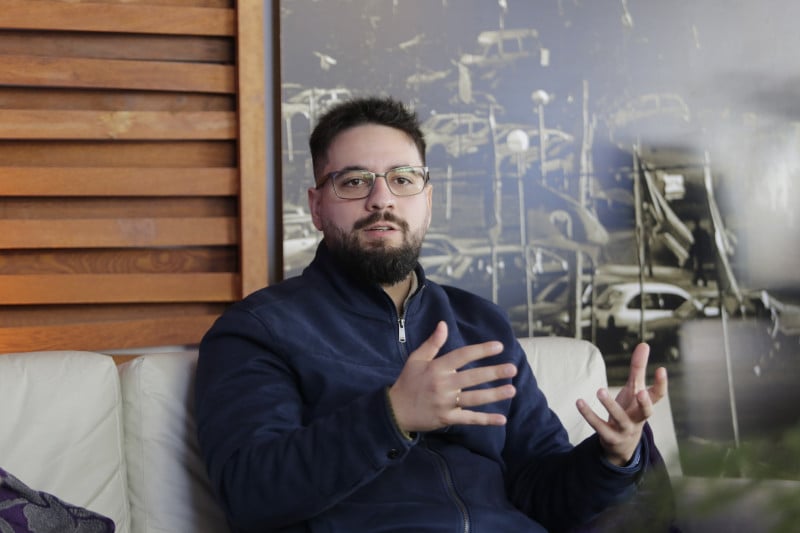 Rafael Abreu é sócio da AbigeApp, startup que auxilia no combate ao abigeato Foto: Tânia Meinerz/JC