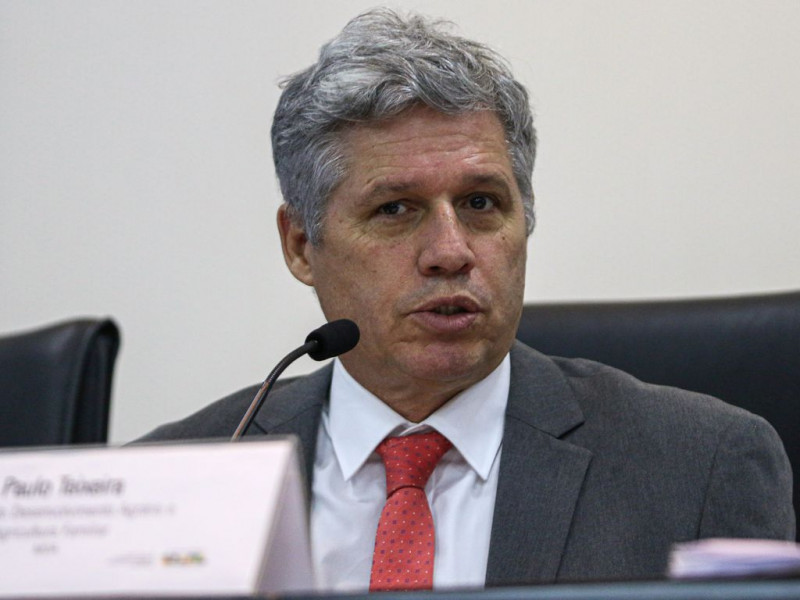 Teixeira disse que o governo "vai trocar" o diretor da Conab