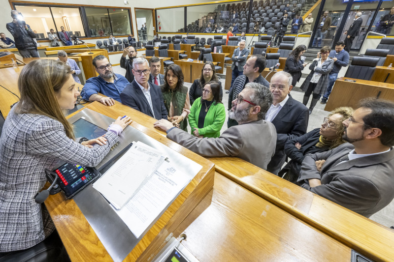 Logo após o  inicio dos trabalhos e, de imediato, abriu o espaço para que os membros da Comissão se candidatassem a vaga