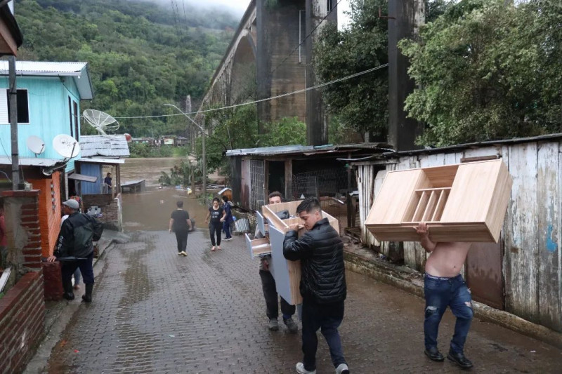 As quinze novas vítimas foram encontradas em Muçum, no Vale no Taquari