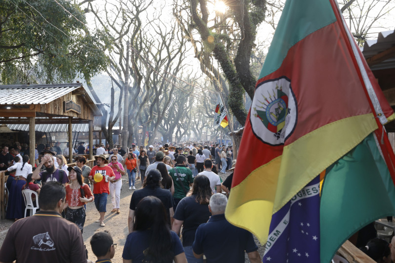 Evento é atração anual em setembro no Parque Harmonia, em Porto Alegre