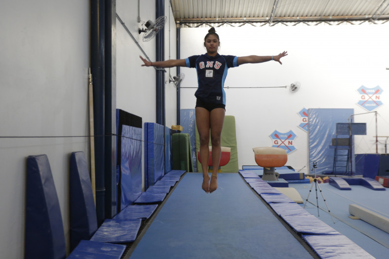 Atleta do GNU integra seleção brasileira no Mundial de ginástica artística