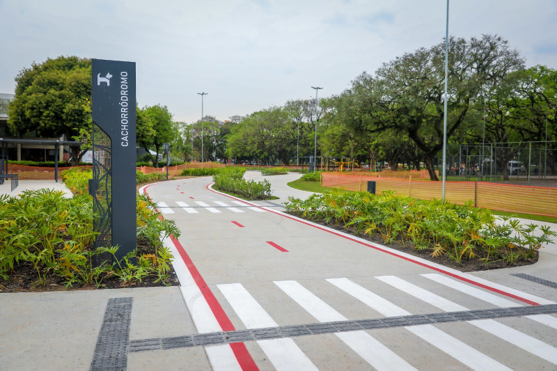 Nova conexão no Marinha tem ciclovia e passeio para pedestres, além de cachorródromo