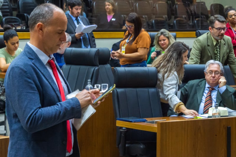 Marcelo Sgarbossa e Adeli Sell pouco interagiram na Câmara durante os últimos dias