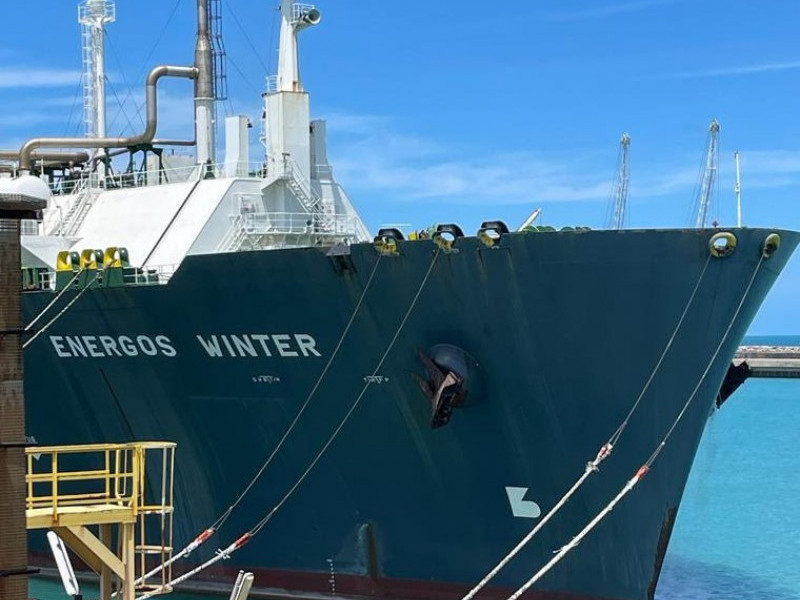 Embarcação Energos Winter será subafretada para a empresa New Fortress Energy