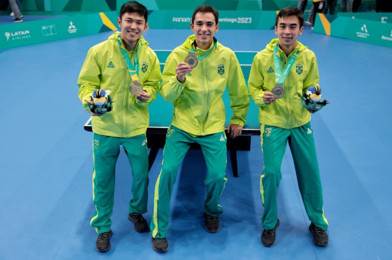 Tênis de mesa: equipes masculina e feminina do Brasil garantem  classificação aos Jogos Olímpicos - ISTOÉ Independente