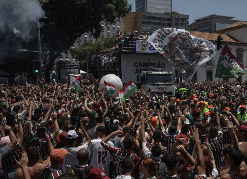 Festa do título da Libertadores do Fluminense acontece hoje no Centro do  Rio; saiba detalhes