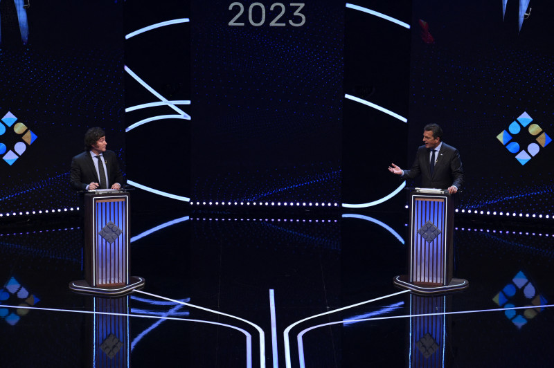 Imprensa Argentina Vê Sergio Massa Melhor Em Debate Com Javier Milei