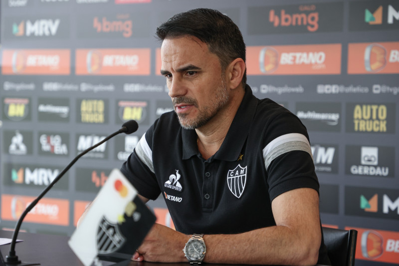 Rodrigo Caetano é, atualmente, diretor de futebol do Atlético-MG