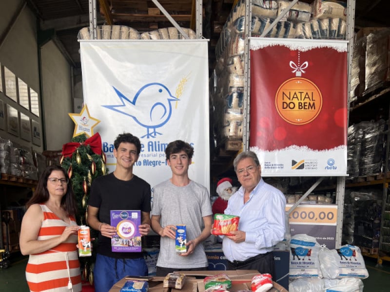 Bernardo dal Molin e Marco Pizzato, do Projeto Feijão com Arroz.