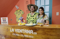 Juan e Daiana, sócios da La Ventana, compartilham dicas de empreendedorismo