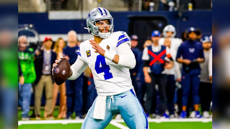 Apesar da eliminação precoce nos playoffs da NFL, equipe de Dak Prescott lidera lista de valores