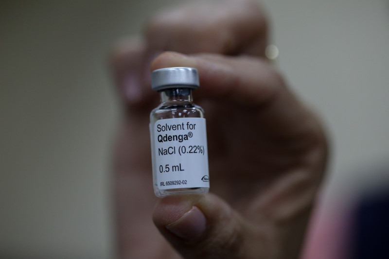 Já foram distribuídas 1.235.119 doses de vacinas contra a dengue aos estados