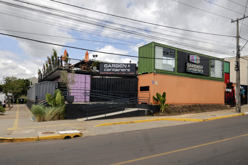 O food park est&aacute; localizado na avenida A&ccedil;ucena, n&ordm; 1575, em Canoas Foto: T&Acirc;NIA MEINERZ/JC