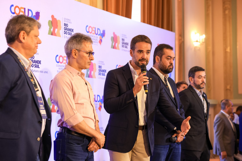 Governadores do Sul e Sudeste se reuniram no encerramento do 10º encontro do Cosud