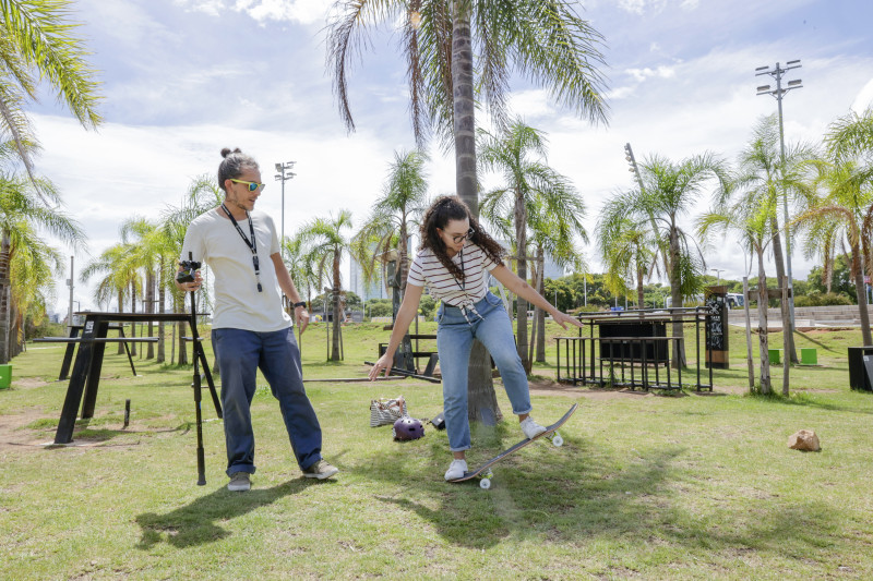 Révisson Silva. Professor de Skate que criou método próprio de ensino. Esportes 