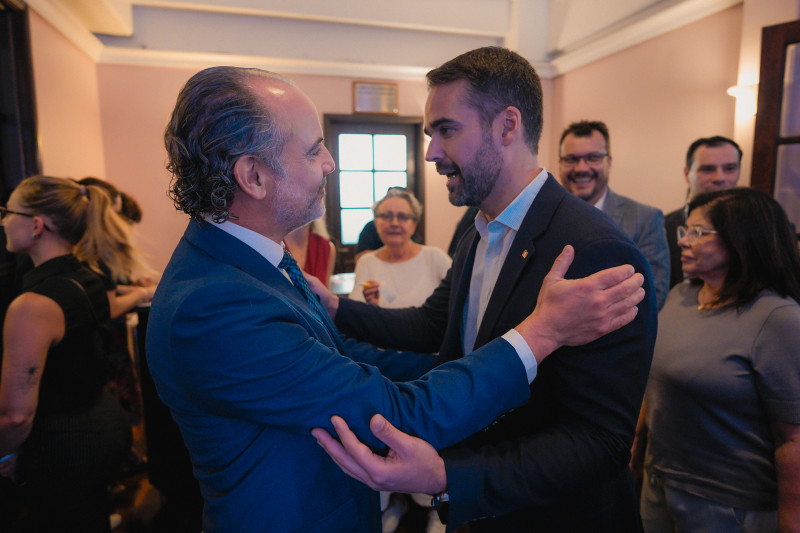 Governador do RS e presidente da Federasul debateram por 50 minutos após anúncio sobre benefícios